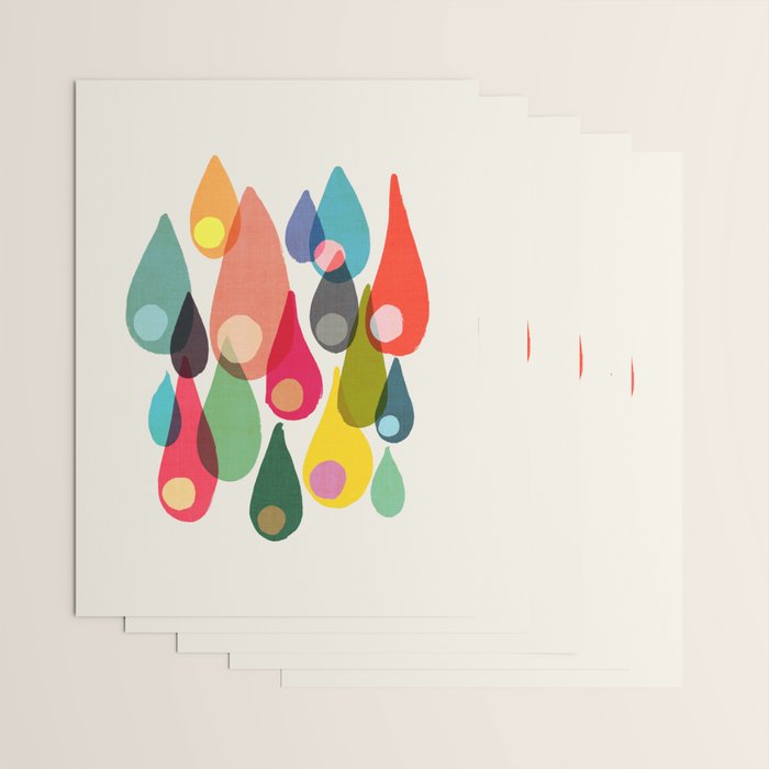 Rainfall Wrapping Paper Gallery Image 3