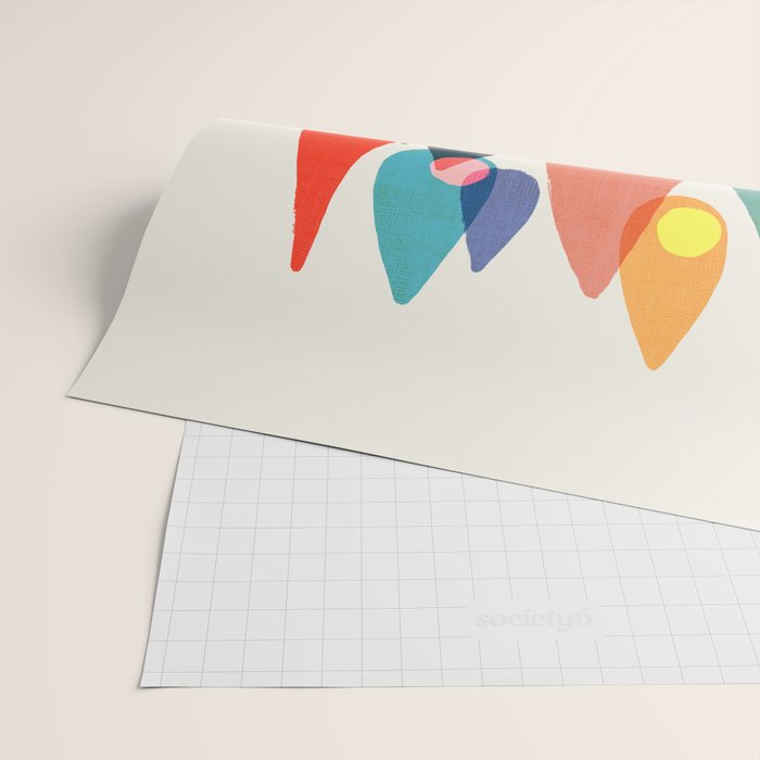 Rainfall Wrapping Paper Gallery Image 2