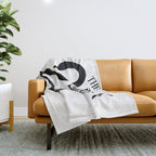 The Black Swan Throw Blanket Gallery Image 1