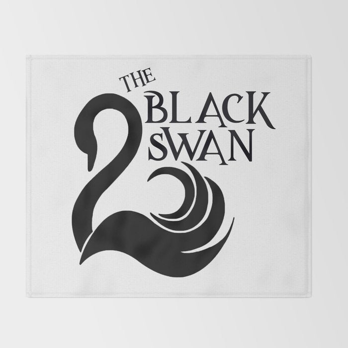 The Black Swan Throw Blanket Gallery Image 2