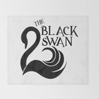 The Black Swan Throw Blanket Gallery Image 2