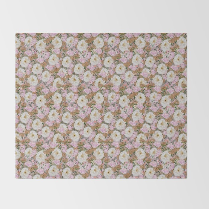 Summer Bouquet Throw Blanket Gallery Image 2