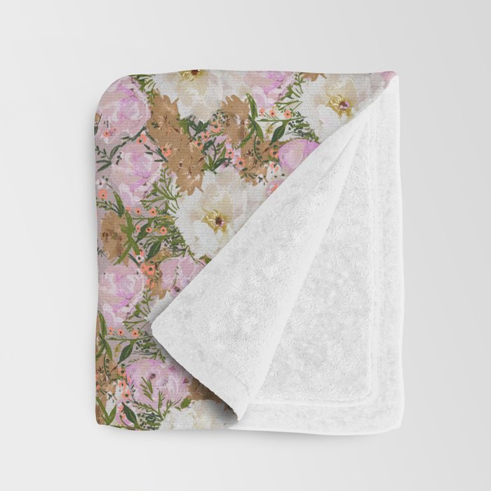 Summer Bouquet Throw Blanket Gallery Image 3