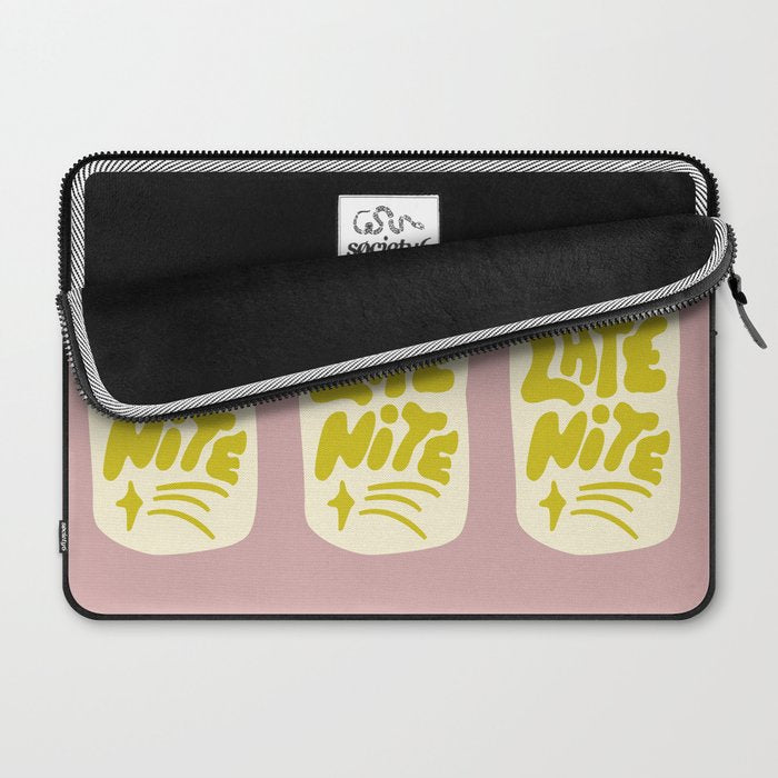 LATE NITE Laptop Sleeve Gallery Image 2