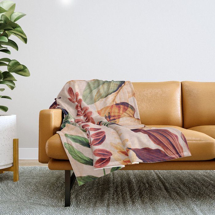 Tropical Rainforest Throw Blanket Gallery Image 1