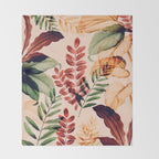 Tropical Rainforest Throw Blanket Gallery Image 2