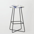 Blue Cornflowers, Illustration Stool Gallery Image 1