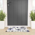 Blue Cornflowers, Illustration Welcome Mat Gallery Image 3