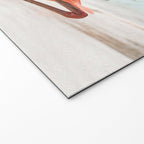 Pink Flamingos On Aruba Island Art Photo | Caribbean Beach Wall Print | Tropical Travel Photography Welcome Mat Gallery Image 2