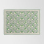 Green Geometric 1915 Hannah Borger Overbeck Rug Gallery Image 2