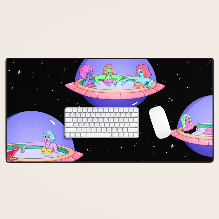 Space Pods Desk Mat Gallery Image 1
