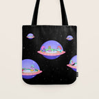 Space Pods Tote Bag Gallery Image 1