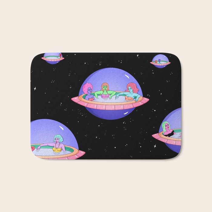 Space Pods Bath Mat Gallery Image 1