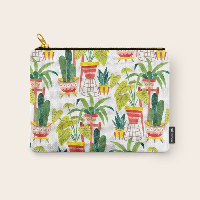 Happy Plants Happy Home Carry All Pouch Gallery Image 1