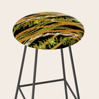 Diagonal Lei with more pakalana to add more green to the design Stool Gallery Image 2