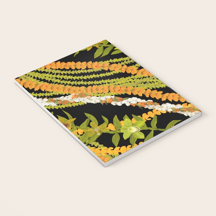 Diagonal Lei with more pakalana to add more green to the design Notebook Gallery Image 3