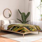 Diagonal Lei with more pakalana to add more green to the design Comforter Gallery Image 2