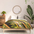 Diagonal Lei with more pakalana to add more green to the design Comforter Gallery Image 3