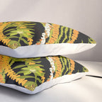 Diagonal Lei with more pakalana to add more green to the design Pillow Sham Gallery Image 3