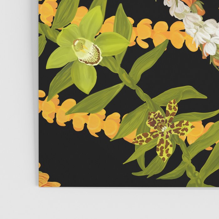 Diagonal Lei with more pakalana to add more green to the design Poster Gallery Image 3