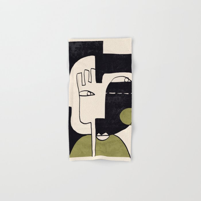 Abstract Face 55/2 Bath Towel Gallery Image 1