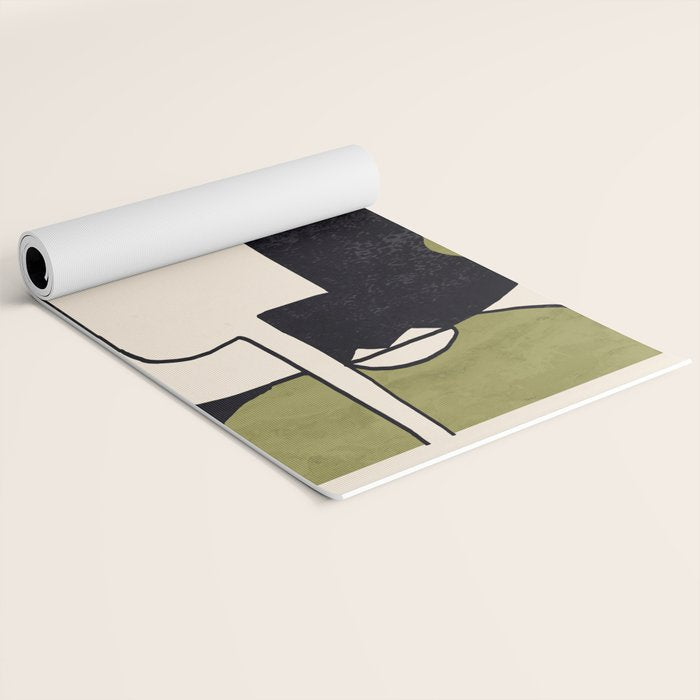 Abstract Face 55/2 Yoga Mat Gallery Image 2