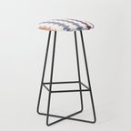 Geometric Southwestern Pattern XIII Stool Gallery Image 1