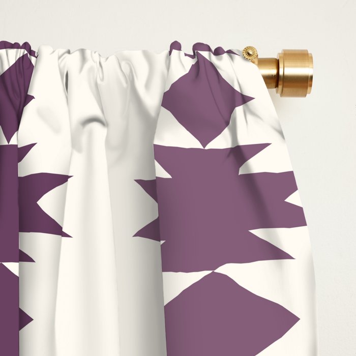 Geometric Southwestern Pattern XIII Window Curtain Gallery Image 2