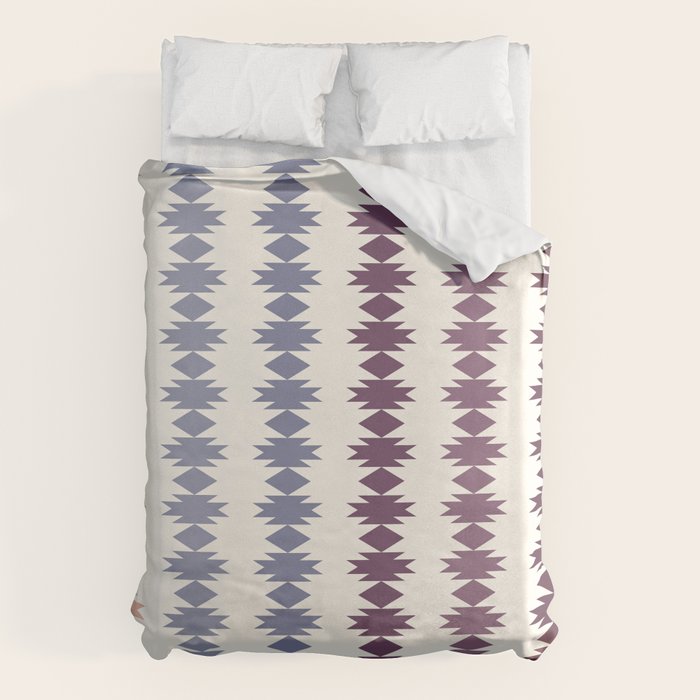 Geometric Southwestern Pattern XIII Duvet Cover Gallery Image 1