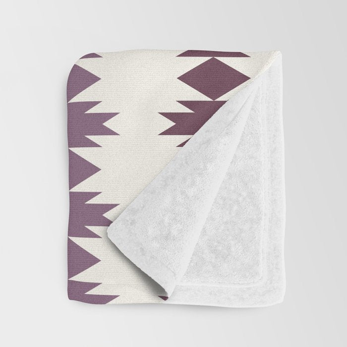 Geometric Southwestern Pattern XIII Throw Blanket Gallery Image 3