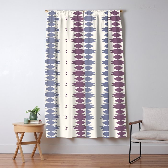Geometric Southwestern Pattern XIII Window Curtain Gallery Image 5