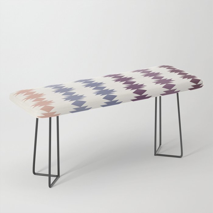 Geometric Southwestern Pattern XIII Bench Gallery Image 1