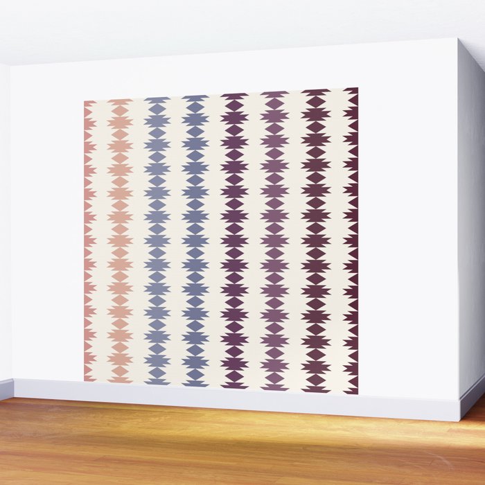 Geometric Southwestern Pattern XIII Wall Mural Gallery Image 2
