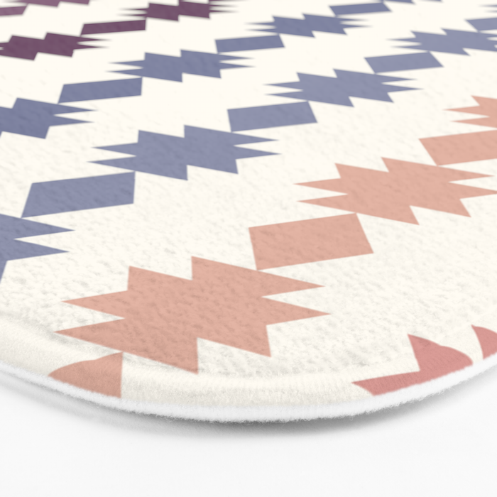 Geometric Southwestern Pattern XIII Bath Mat Gallery Image 3