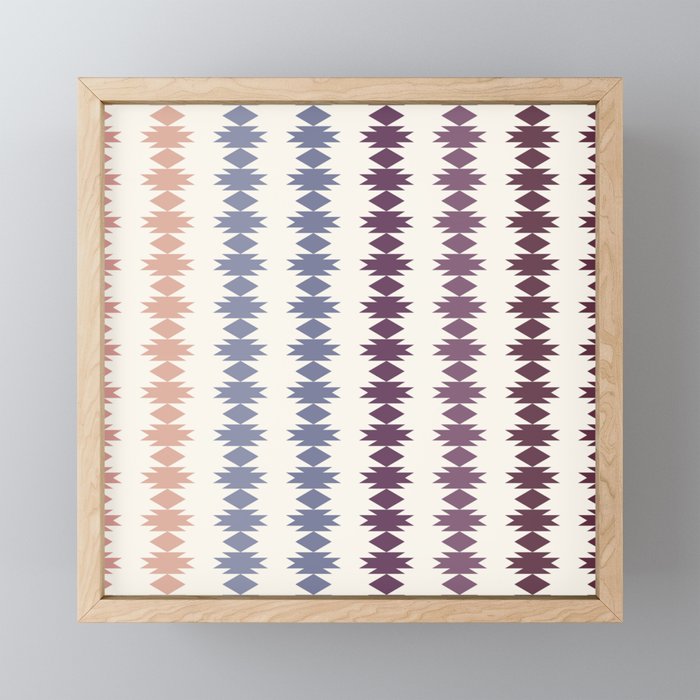 Geometric Southwestern Pattern XIII Mini Art Print Gallery Image 1
