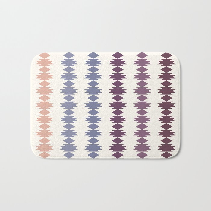 Geometric Southwestern Pattern XIII Bath Mat Gallery Image 1