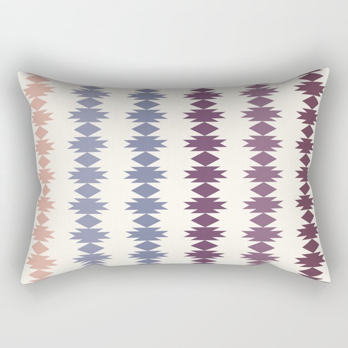 Geometric Southwestern Pattern XIII Rectangular Pillow Gallery Image 1