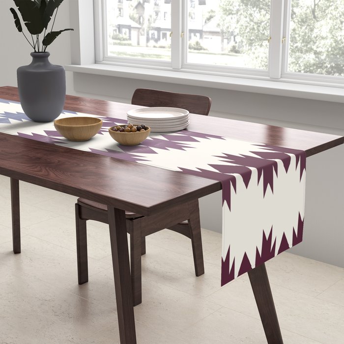 Geometric Southwestern Pattern XIII Table Runner Gallery Image 2