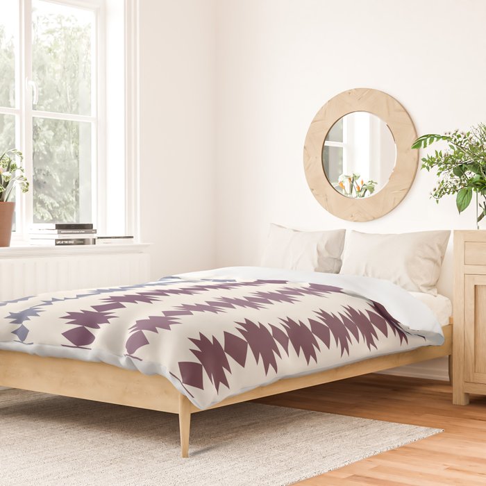 Geometric Southwestern Pattern XIII Duvet Cover Gallery Image 2