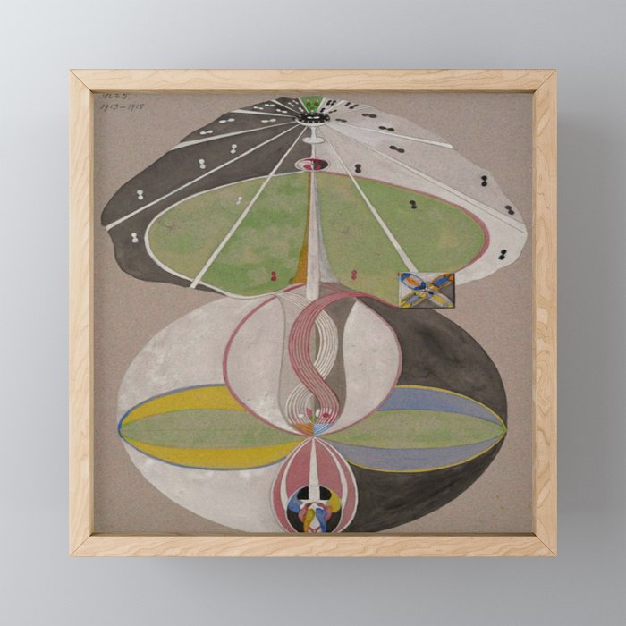 Hilma af Klint The Tree Of Knowledge No . 5 ,A ( 1915) Mini Art Print Gallery Image 1