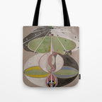 Hilma af Klint The Tree Of Knowledge No . 5 ,A ( 1915) Tote Bag Gallery Image 1
