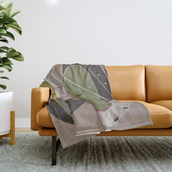 Hilma af Klint The Tree Of Knowledge No . 5 ,A ( 1915) Throw Blanket Gallery Image 1