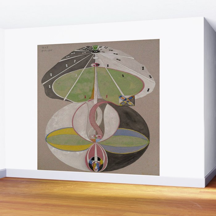 Hilma af Klint The Tree Of Knowledge No . 5 ,A ( 1915) Wall Mural Gallery Image 2