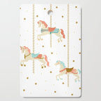 Carousel Horses Cutting Board Gallery Image 1