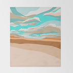 Desert Sky Throw Blanket Gallery Image 2