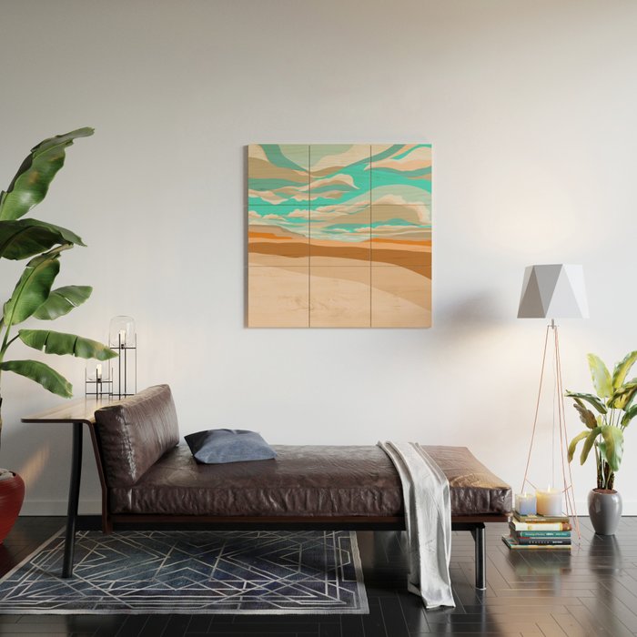 Desert Sky Wood Wall Art Gallery Image 2