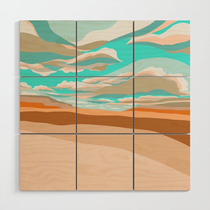 Desert Sky Wood Wall Art Gallery Image 1
