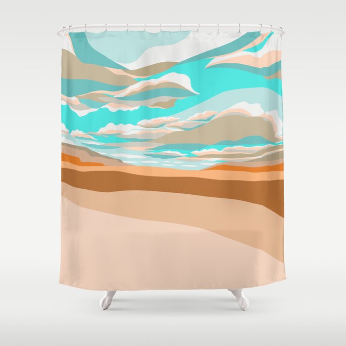 Desert Sky Shower Curtain Gallery Image 1