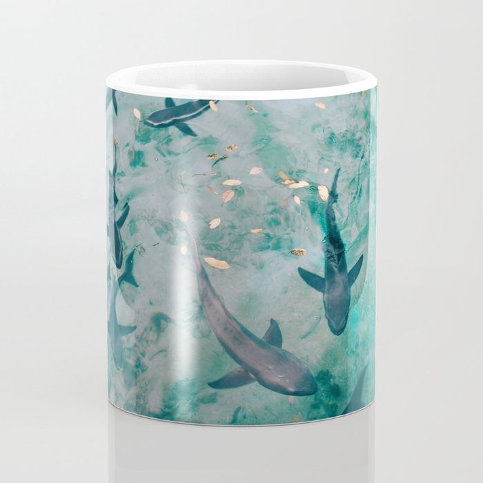 Shoal of Sharks (Color) Coffee Mug Gallery Image 4
