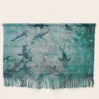 Shoal of Sharks (Color) Wall Hanging Gallery Image 1